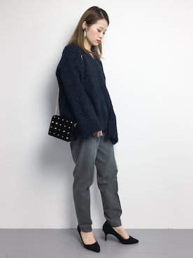 isaさん（レディース・155cm）の秋コーディネート