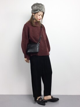 isaさん（レディース・155cm）の秋コーディネート