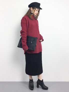 isaさん（レディース・155cm）の秋コーディネート