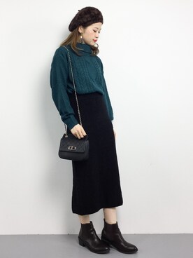 isaさん（レディース・155cm）の秋コーディネート