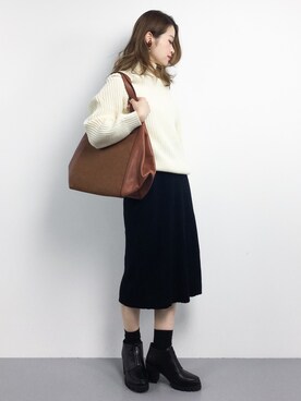 isaさん（レディース・155cm）の秋コーディネート