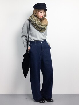 isaさん（レディース・155cm）の秋コーディネート