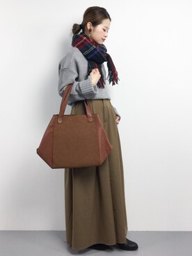 isaさん（レディース・155cm）の秋コーディネート