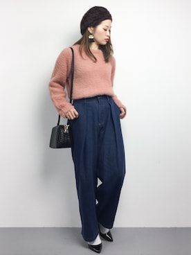 isaさん（レディース・155cm）の秋コーディネート