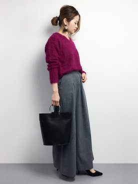 isaさん(レディース・155cm)の冬コーディネート