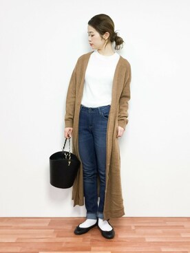 isaさん（レディース・155cm）の冬コーディネート