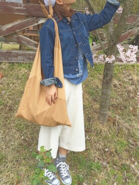 riccaさん（レディース・154cm）の春コーディネート