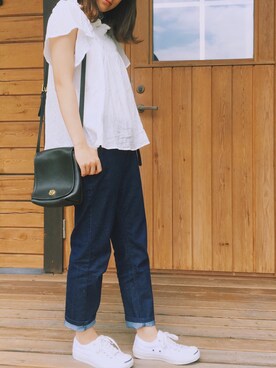 riccaさん（レディース・154cm）の夏コーディネート