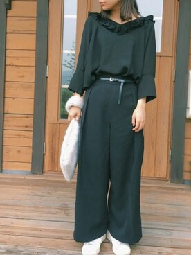 riccaさん（レディース・154cm）の秋コーディネート