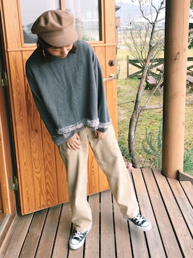 riccaさん（レディース・154cm）の秋コーディネート