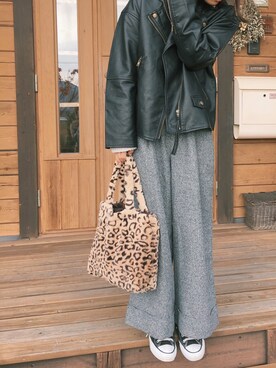 riccaさん（レディース・154cm）の冬コーディネート