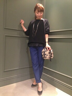 原崎さん（レディース・150cm）の冬コーディネート