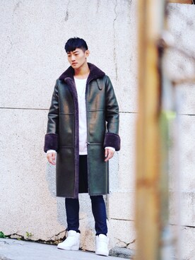 「model」｜岱毅Kennyさん（メンズ・175cm）の秋コーディネート