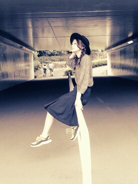 「#三つ編み」｜海下真夕さん（レディース・160cm）の夏コーディネート