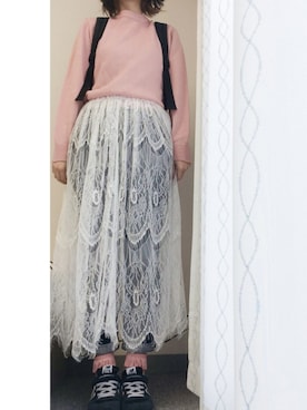 「tutuanna（チュチュアンナ）のアイテム」を使った、ayanoさん（レディース・157cm）の春コーディネート