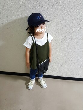 mei⭐sayさん（キッズ・100cm）の秋コーディネート