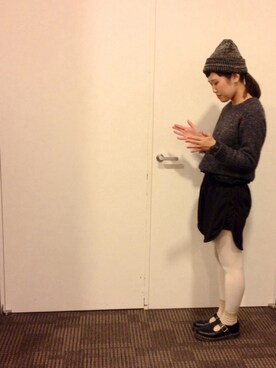 むつ子さん(レディース・160cm)の冬コーディネート