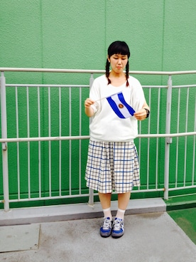 むつ子さん（レディース・160cm）の夏コーディネート