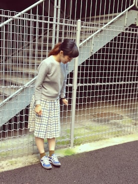 むつ子さん（レディース・160cm）の秋コーディネート