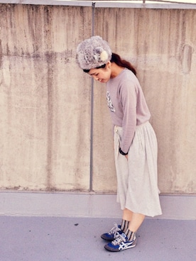 むつ子さん（レディース・160cm）の秋コーディネート