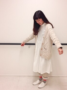 むつ子さん(レディース・160cm)の冬コーディネート