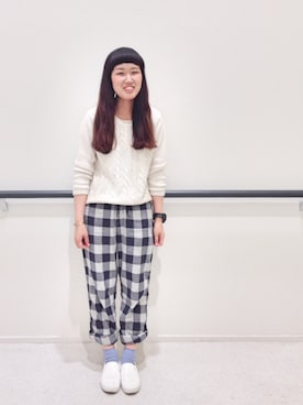 むつ子さん(レディース・160cm)の春コーディネート