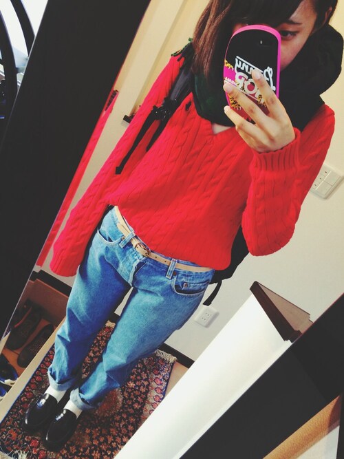 Kdiyn Polo Ralph Laurenのニット セーターを使ったコーディネート Wear