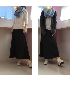 HER-miさん（レディース・158cm）の冬コーディネート