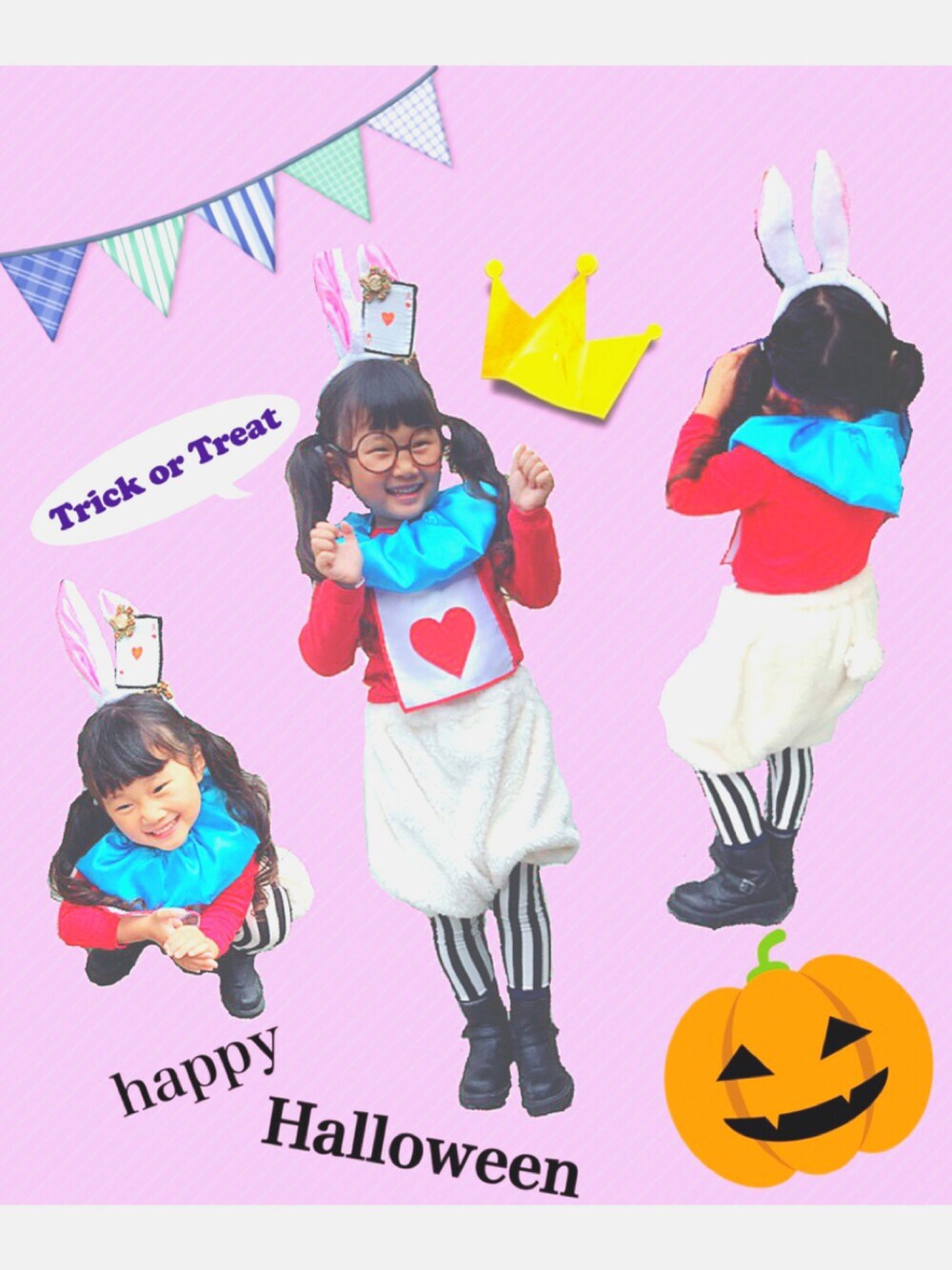 「HALLOWEEN2016、女の子、WEAR HALLOWEEN 2016、キッズ、秋のコーデ、ハンドメイド、ハロウィンコーデ、仮装、コスプレ、タイツ」｜「Handmadeのアイテム（パンツ、その他）」を使った、mippoさん（キッズ・100cm）の秋コーディネートの1枚目の写真
