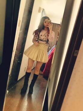 「LOOK（ルック）のアイテム」を使った、えぬさん（レディース・148cm）の夏コーディネート