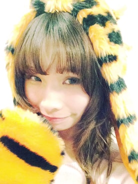 「フード」｜えぬさん（レディース・148cm）の冬コーディネート