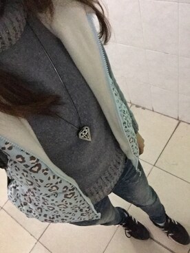 「Etam（エタム）のアイテム（ジャケット/アウター）」を使った、E1lenさん（レディース・161cm）の秋コーディネート