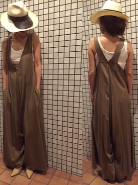 「COBRA（コブラ）のアイテム」を使った、katsumiさん（レディース・157cm）の夏コーディネート