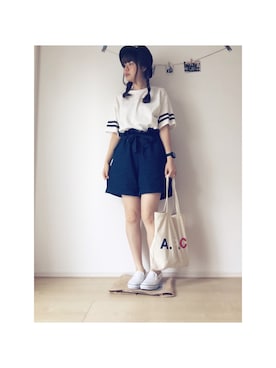 なつみさん（レディース・163cm）の夏コーディネート