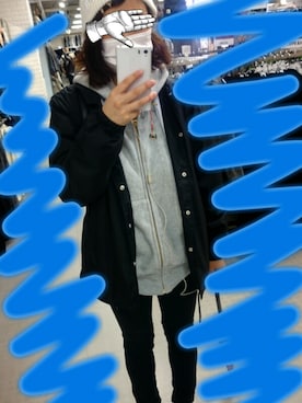 まきばおーさん（レディース・158cm）の冬コーディネート