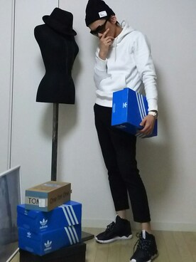 「クロップドパンツ」｜Ｕchanさん（メンズ・175cm）の春コーディネート