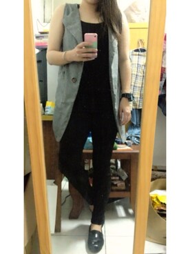 ✨何雪✨さん（レディース・167cm）の夏コーディネート