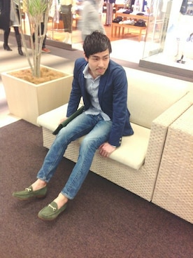 中川さん(メンズ・178cm)の春コーディネート