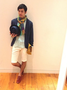 中川さん（メンズ・178cm）の春コーディネート