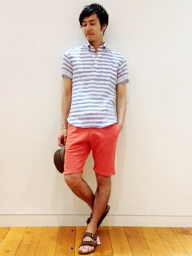 中川さん（メンズ・178cm）の春コーディネート