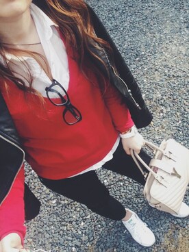 sakiさん（レディース・160cm）の冬コーディネート