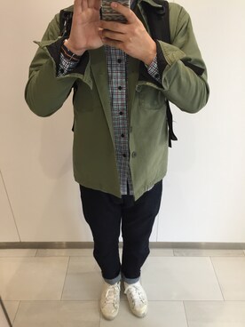 「アイテム（腕時計、ブルー系）」を使った、Daikiさん（メンズ・171cm）の夏コーディネート