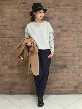 moritaさん（レディース・156cm）の冬コーディネート