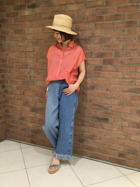 moritaさん（レディース・156cm）の夏コーディネート