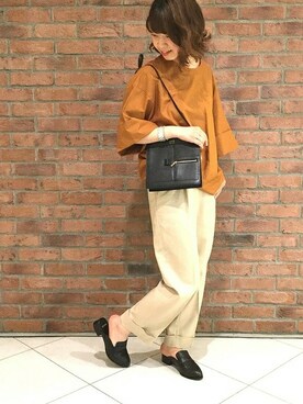 「アイテム（その他シューズ）」を使った、moritaさん（レディース・156cm）の夏コーディネート