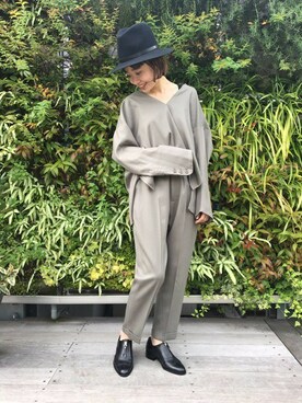 「Pertini（ペルティニ）のアイテム」を使った、moritaさん（レディース・156cm）の秋コーディネート