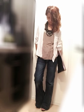 Rinさん（レディース・159cm）の春コーディネート