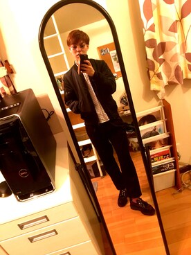 「EDWIN（エドウィン）のアイテム（ミリタリージャケット）」を使った、Masatakaさん（メンズ・174cm）の秋コーディネート
