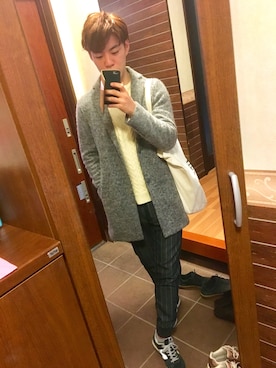 「Blue Standard （ブルースタンダード）のアイテム（ジャケット/アウター）」を使った、Masatakaさん（メンズ・174cm）の秋コーディネート