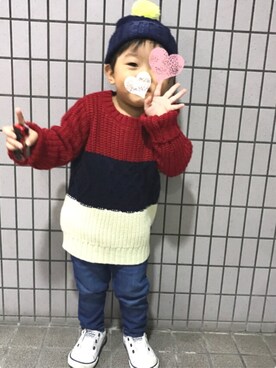 ayamituさん（キッズ・90cm）の秋コーディネート